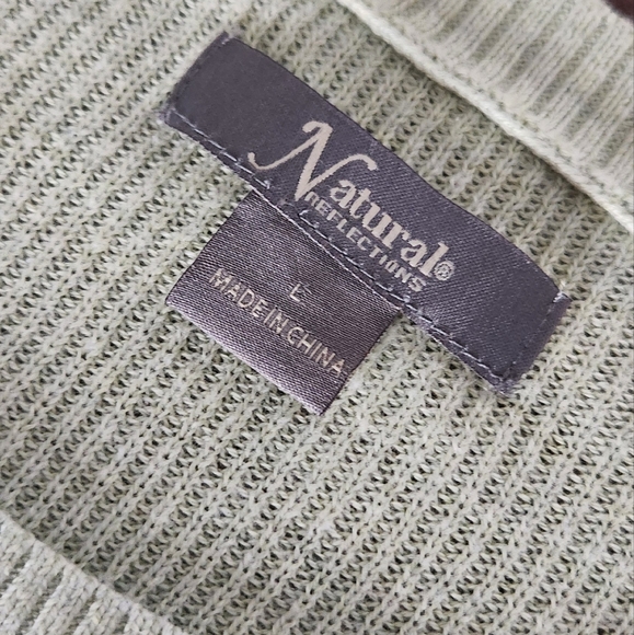 NATURAL REFLECTION CREEN CREW SWEATER ✨️ - Picture 7 of 10